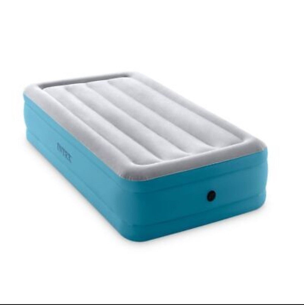 Intex Raised 16" Air Mattress with Hand Held 120V Pump - Queen Size
