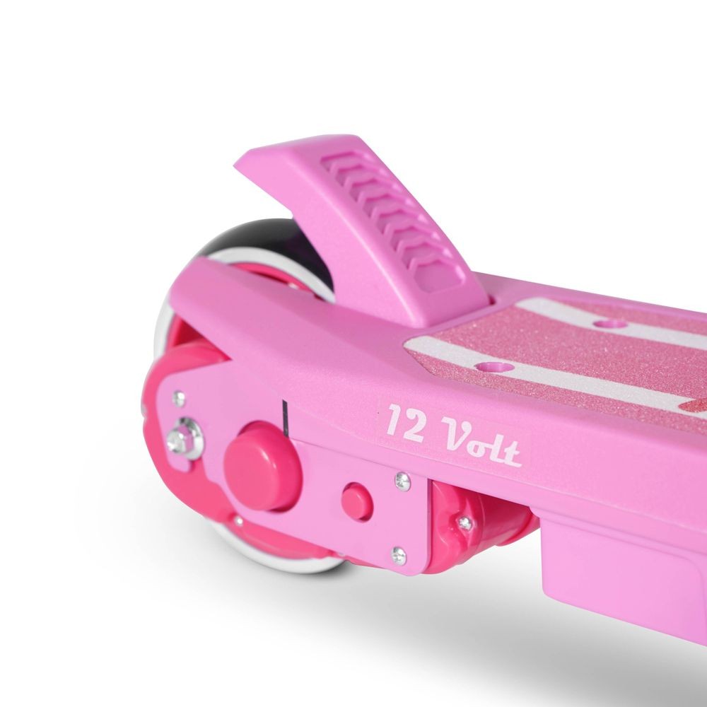 Hyper Kids Electric Scooter Speed Barbie Jammer 12 Volt Battery Powered