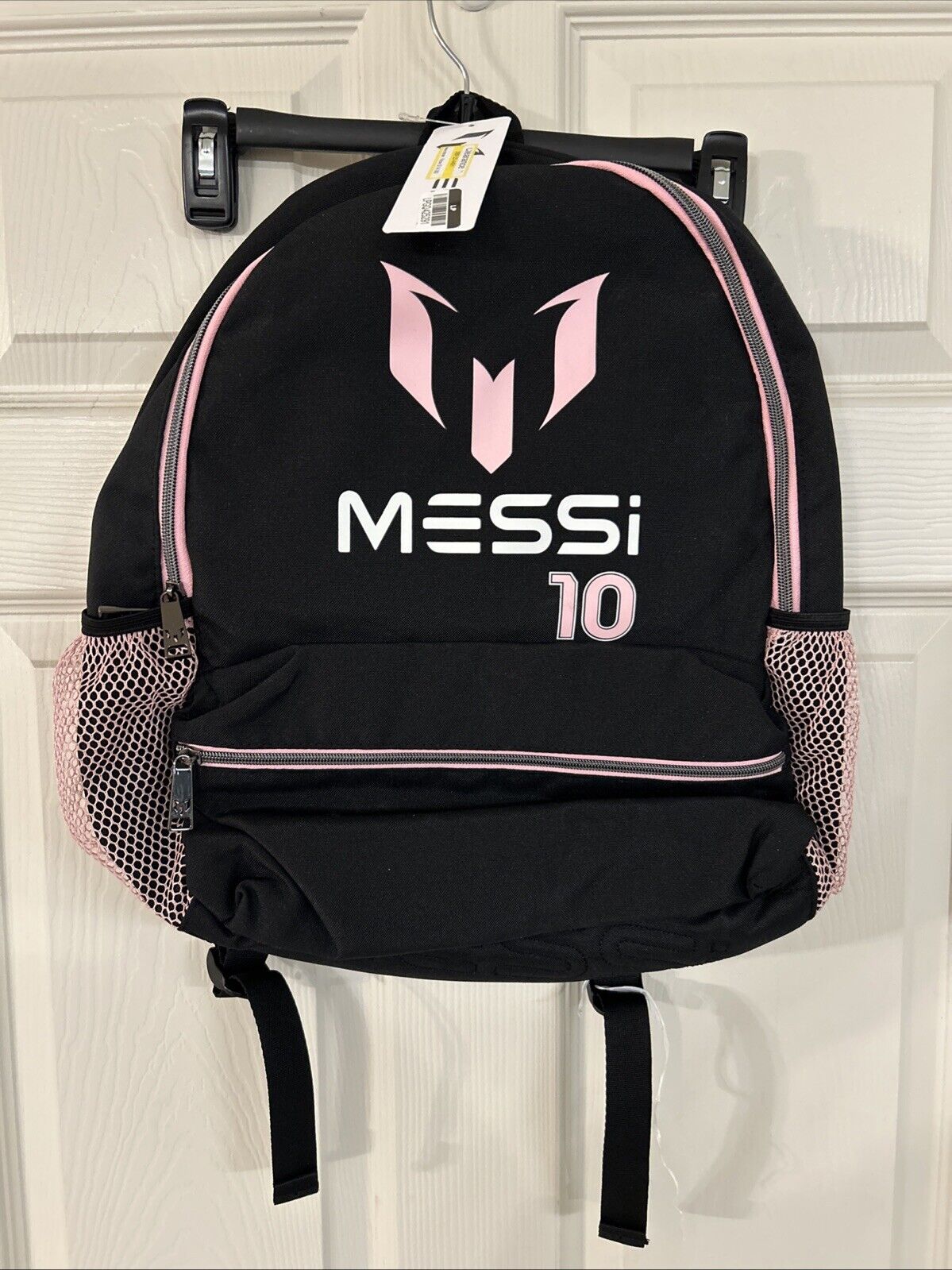 Messi Kids' 16.75" Backpack - Black/Pink