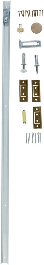 National Hardware N343-749 391D Folding Door Hardware Set in White,72 Inch