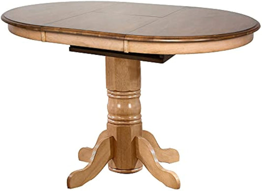 Pick Up Only-Sunset Trading Brook Round or Oval Extendable Pub Table