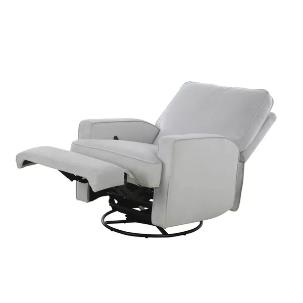 Baby Relax Addison Swivel Gliding Recliner - Gray