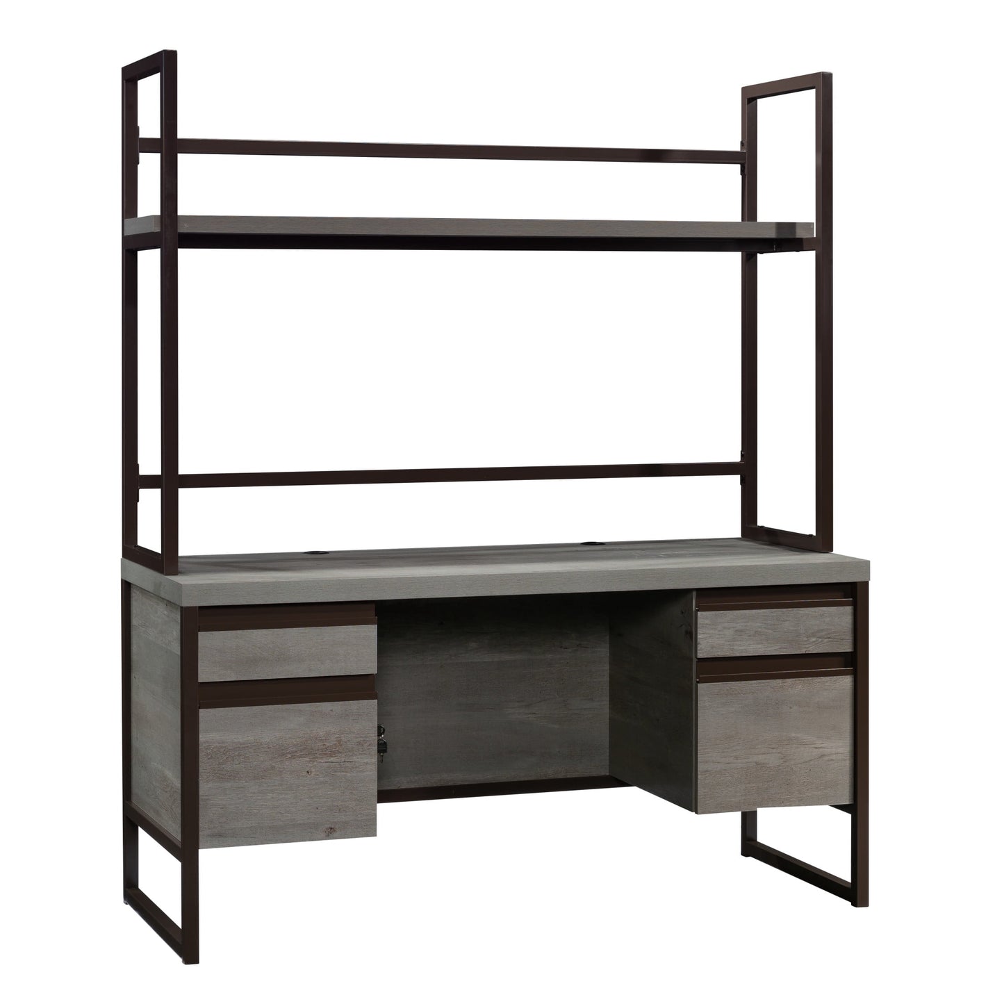 Sauder Manhattan Gate Computer Desk, Mystic Oak Finish