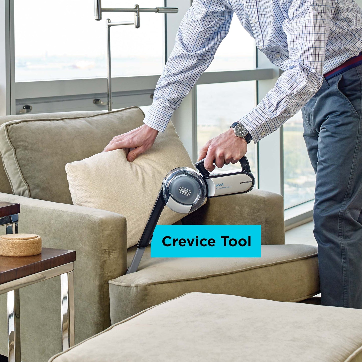 BLACK+DECKER Dustbuster Pivot 20V MAX Cordless Handheld Vacuum, BDH2000PL