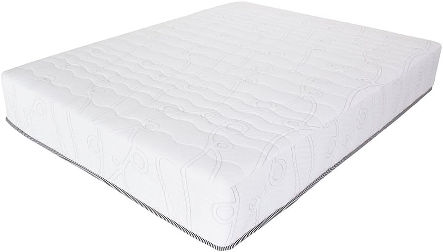Olee Sleep Queen Mattress, 10 Inch Support Cloud Hybrid Mattress, Gel Infused Memory Foam, Pocket Spring for Support and Pressure Relief, CertiPUR-US Certified, Bed-in-a-Box, Soft, Queen Size