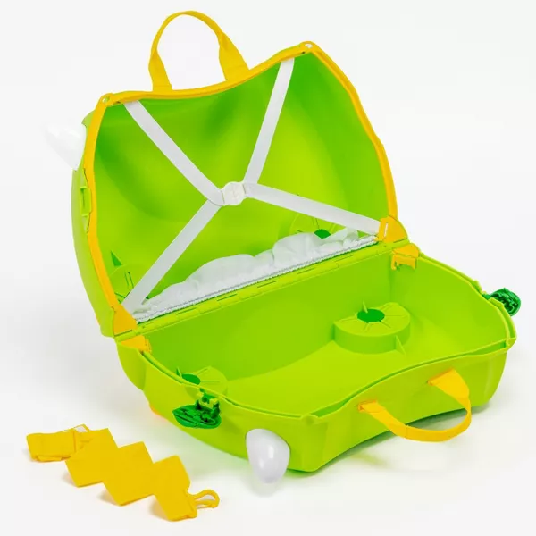 Trunki Kids' Ride-On Hardside Carry On Suitcase - Dudley the Dinosaur