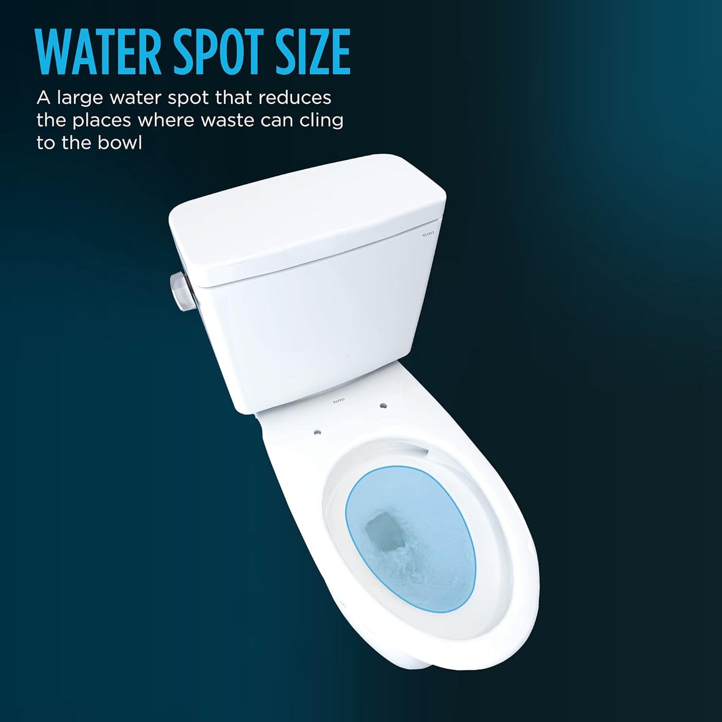 TOTO Drake Two-Piece Elongated 1.6 GPF TORNADO FLUSH Toilet with CEFIONTECT, Cotton White - CST776CSG#01