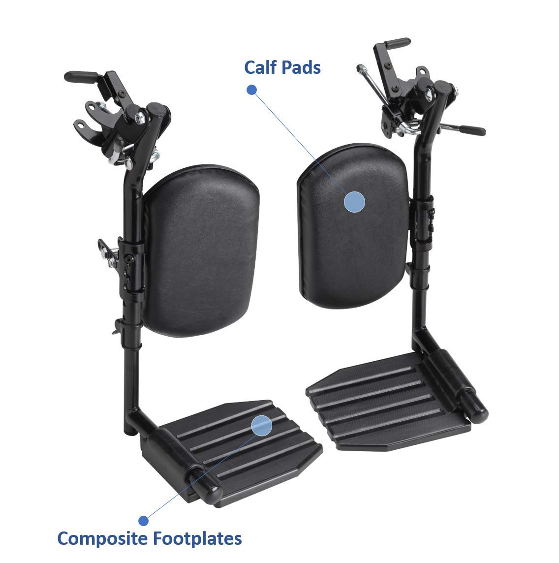 Invacare TREX20RFP Series Tracer EX2 Standard Folding Wheelchair for Adults with 20" Seat Width and Full Arms