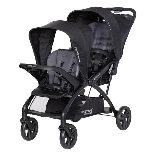 Baby Trend Sit N' Stand Double 2.0 Stroller - Madrid Black