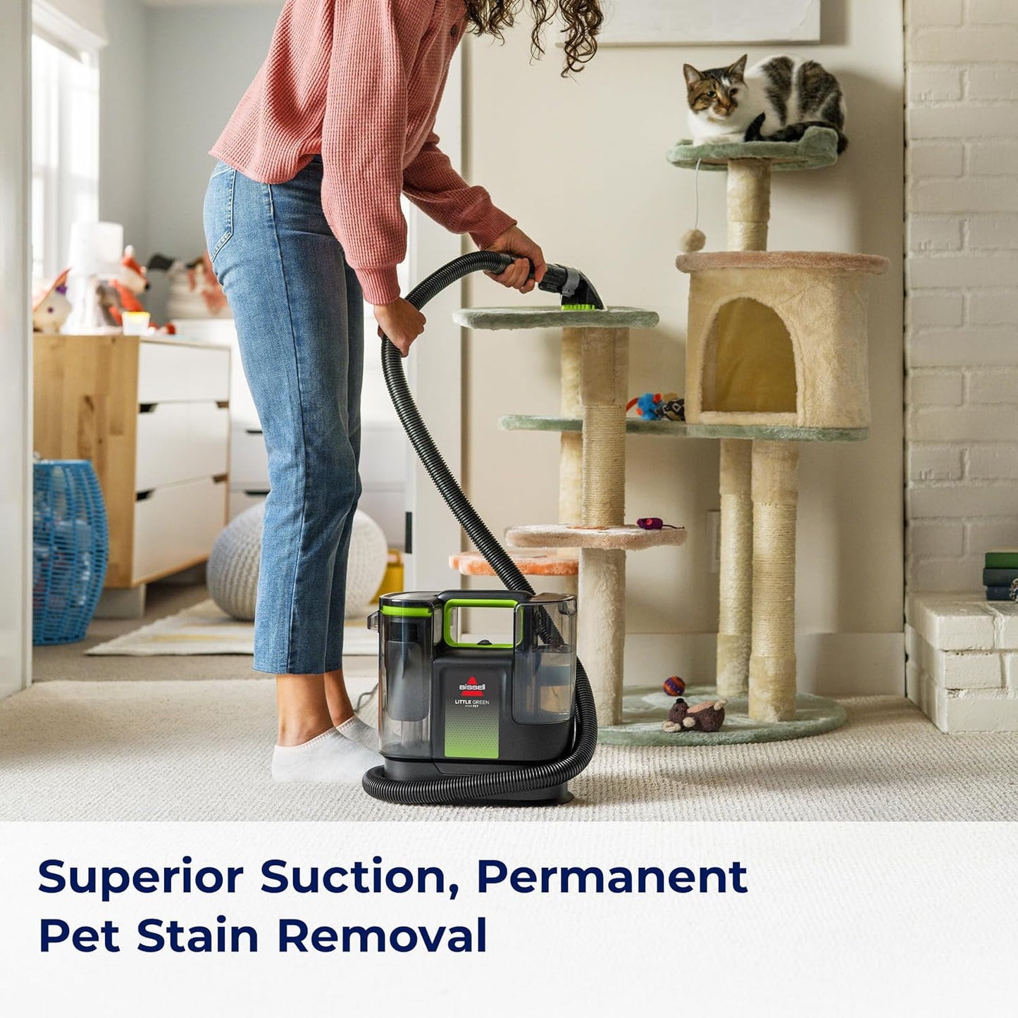 BISSELL Little Green® Max Pet Portable Carpet Cleaner 3857