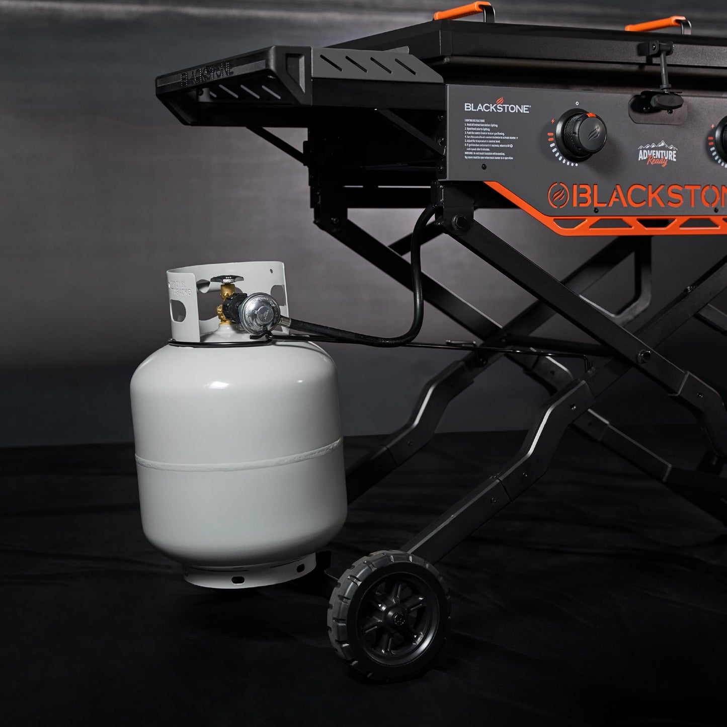 Blackstone Adventure Ready 2-Burner 28" Propane Omnivore Griddle with Flexfold Legs