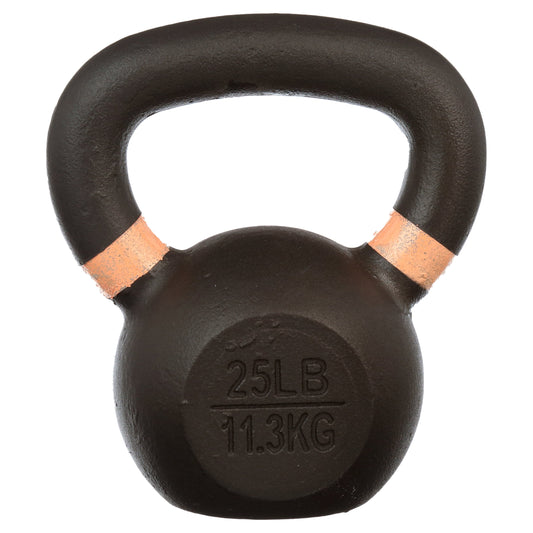 BalanceFrom Cast Iron Kettlebell, Single, 25 lbs