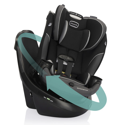 Evenflo Revolve 360 Slim 2-in-1 Rotating Convertible Car Seat