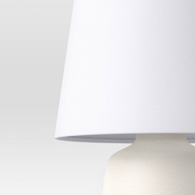Drum Linen Lamp Shade White Large - Threshold