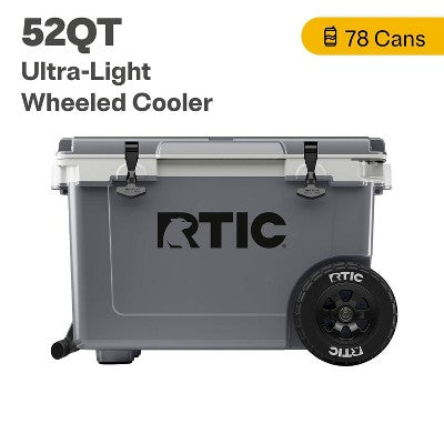 RTIC Outdoors 52qt Ultra-Light Wheeled Hard Sided Cooler