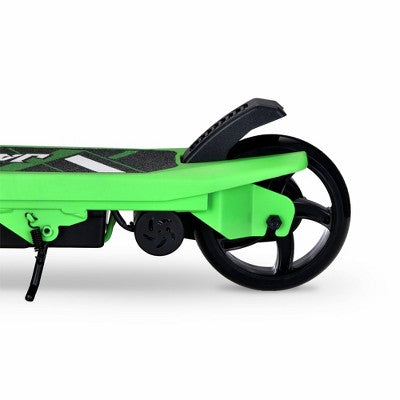 Hyper Jammer Kids Electric Scooter 12 Volt Battery Powered Scooter - Green