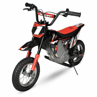 Hyper HPR350 Dirt Bike 24 Volt Electric Motorcycle for Kids&#39; - Exclusive Red/Black