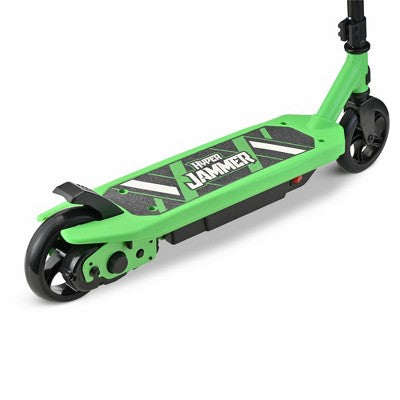 Hyper Jammer Kids Electric Scooter 12 Volt Battery Powered Scooter - Green