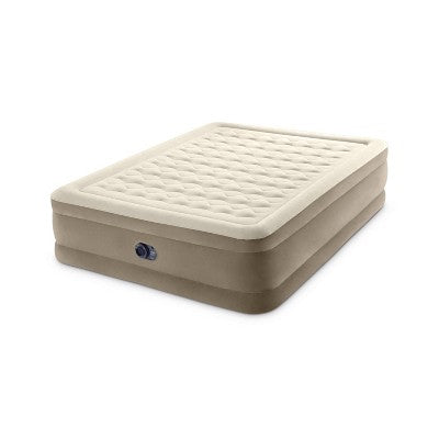 Intex Ultra Plush 20" Queen Air Mattress with 120V Internal Pump