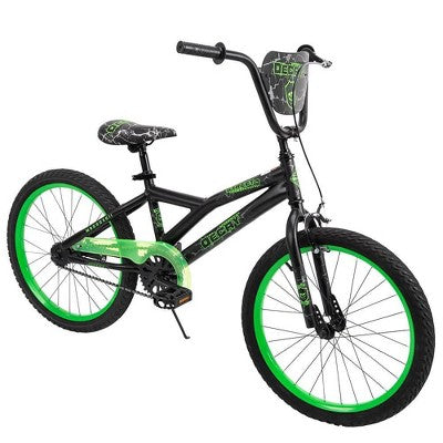 Huffy Decay 20" Kids' Bike - Black/Neon Green
