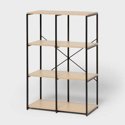 11" 6 Cube Storage Shelves - Brightroom: Modular Decorative Storage Furniture, Anti-Tip, Open Shelves