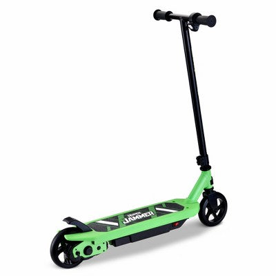 Hyper Jammer Kids Electric Scooter 12 Volt Battery Powered Scooter - Green