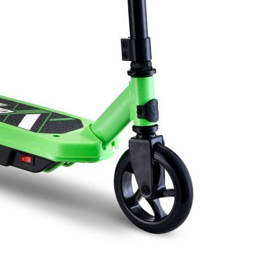 Hyper Jammer Kids Electric Scooter 12 Volt Battery Powered Scooter - Green