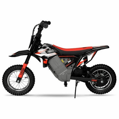 Hyper HPR350 Dirt Bike 24 Volt Electric Motorcycle for Kids&#39; - Exclusive Red/Black