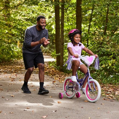 Huffy Princess 16" Kids' Bike - Purple