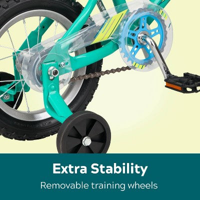 Pacific Unisex Unity 12" Kids' Bike - Teal Blue
