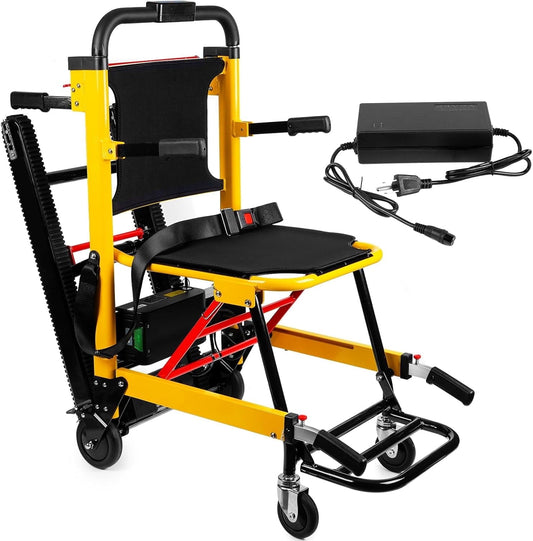 Rocita Portable Electric Chair, Track Climbing Wheelchair, Assist Stair Chair Electric Wheelchair, 440 lb Limit