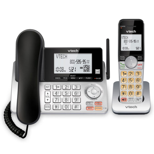 VTech CS5249 Corded/Cordless Answering System with Extended Range