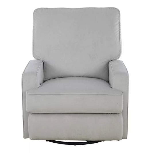 Baby Relax Addison Swivel Gliding Recliner - Gray