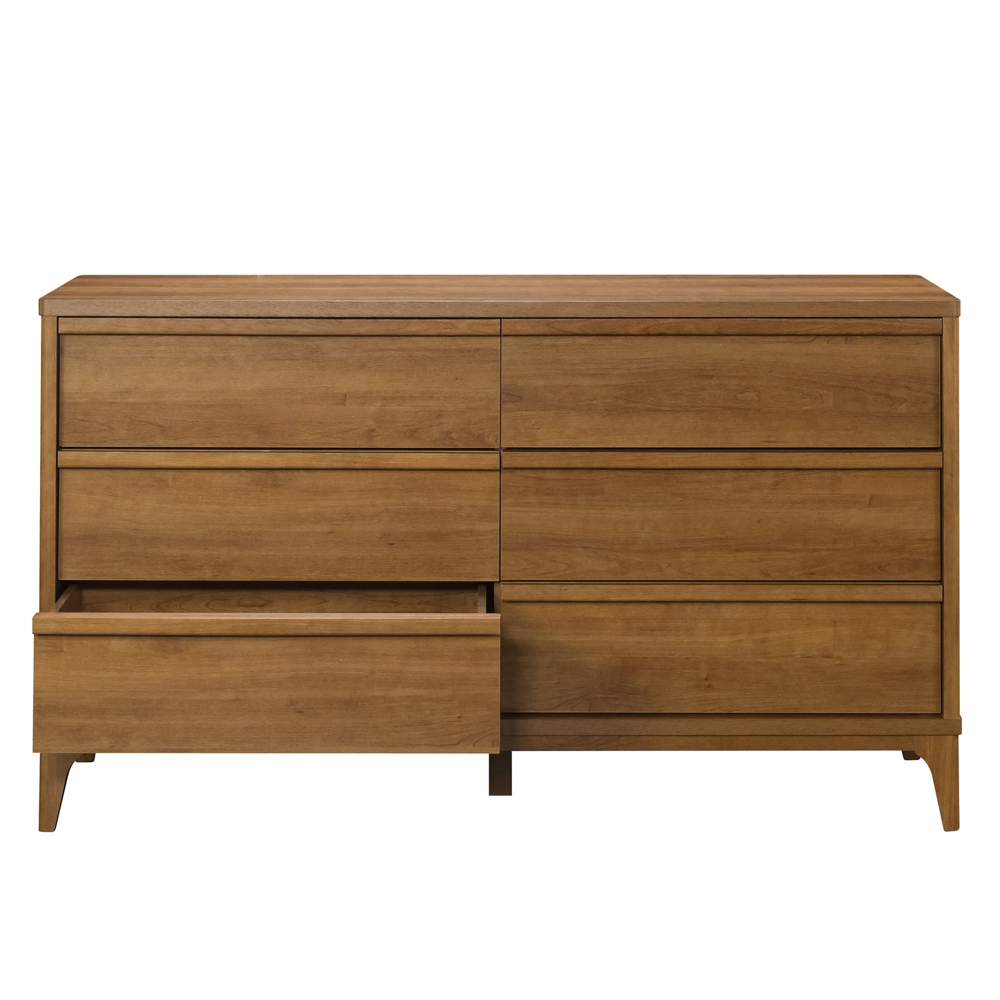 Better Homes & Gardens Greyson 3-Drawer Nightstand with USB, Acorn Finish