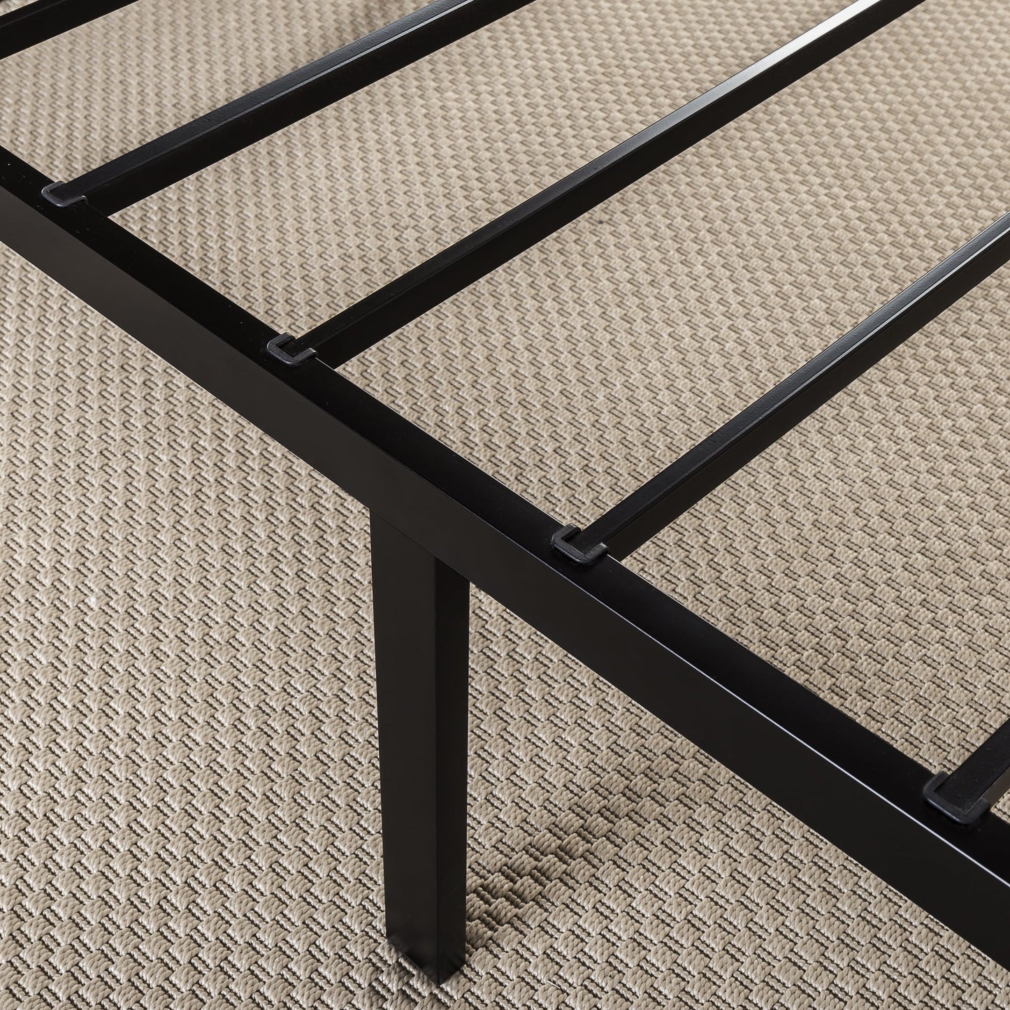 Zinus Abel 14" Metal Bed Frame with Steel Slat Support Full