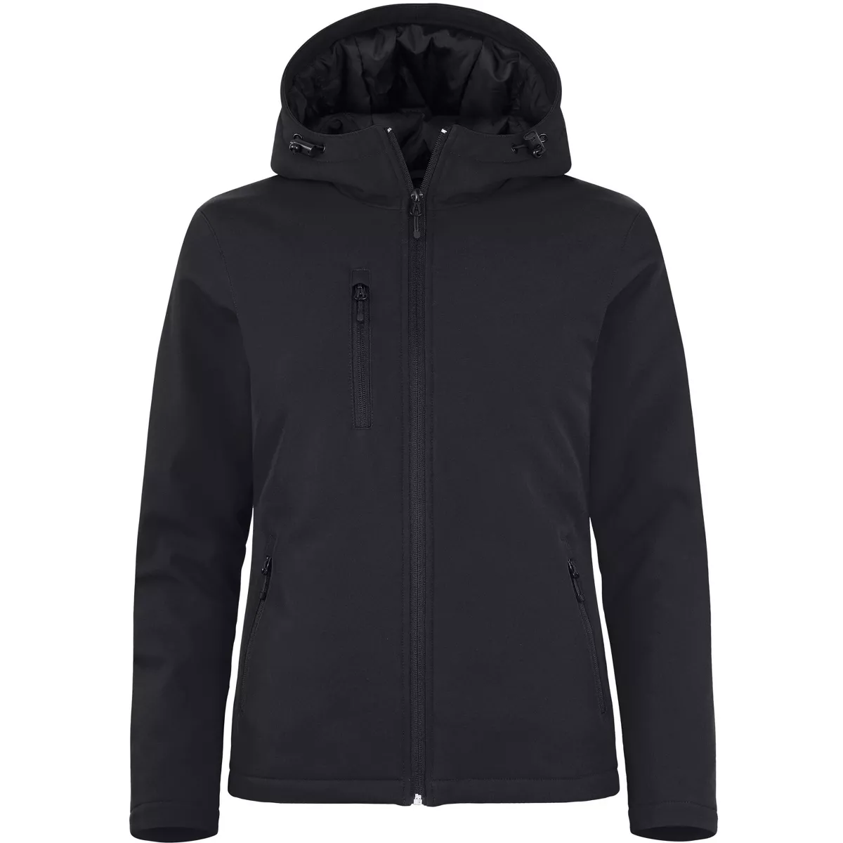 Clique Equinox Insulated Womens Softshell Jacket - Black - Large