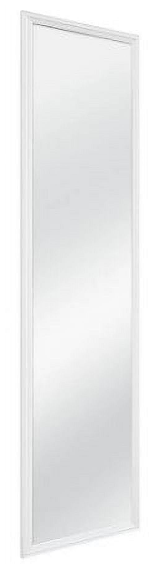 Mainstays 13" x 49" Full-Length Rectangular White Mirror