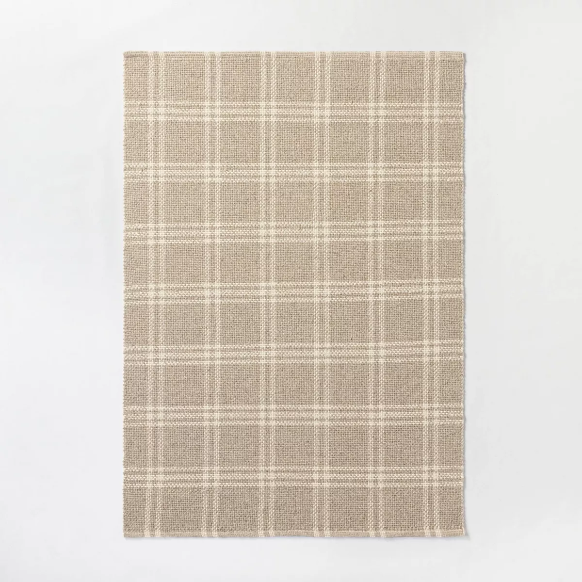 Cottonwood Handwoven Plaid Wool/Cotton Area Rug - Threshold™ designed with Studio McGee