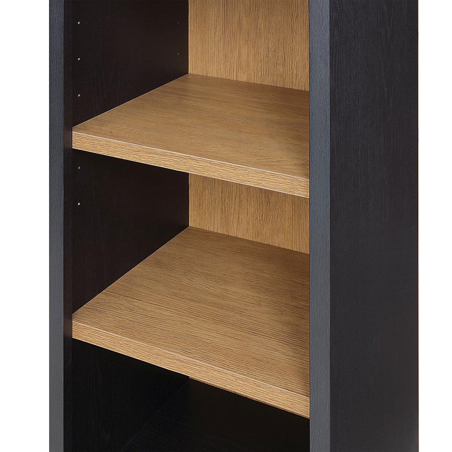 Better Homes & Gardens Juliet Narrow Arch Bookcase, Rich Black Finish