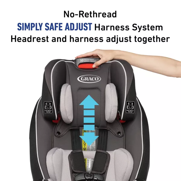 Graco Slim Fit 3-in-1 Convertible Car Seat - Camelot