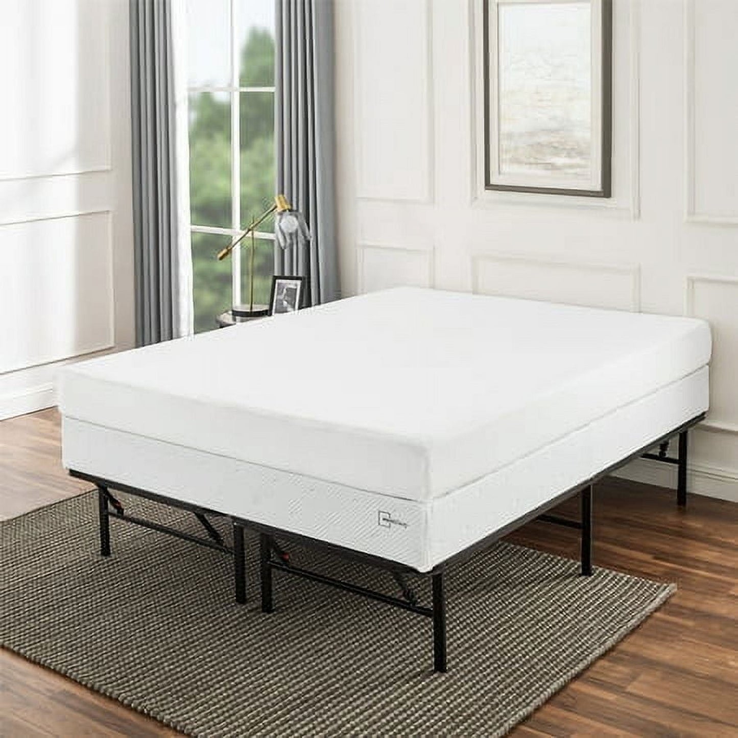 Mainstays 7" Queen High Profile Easy Assembly Smart Metal Box Spring