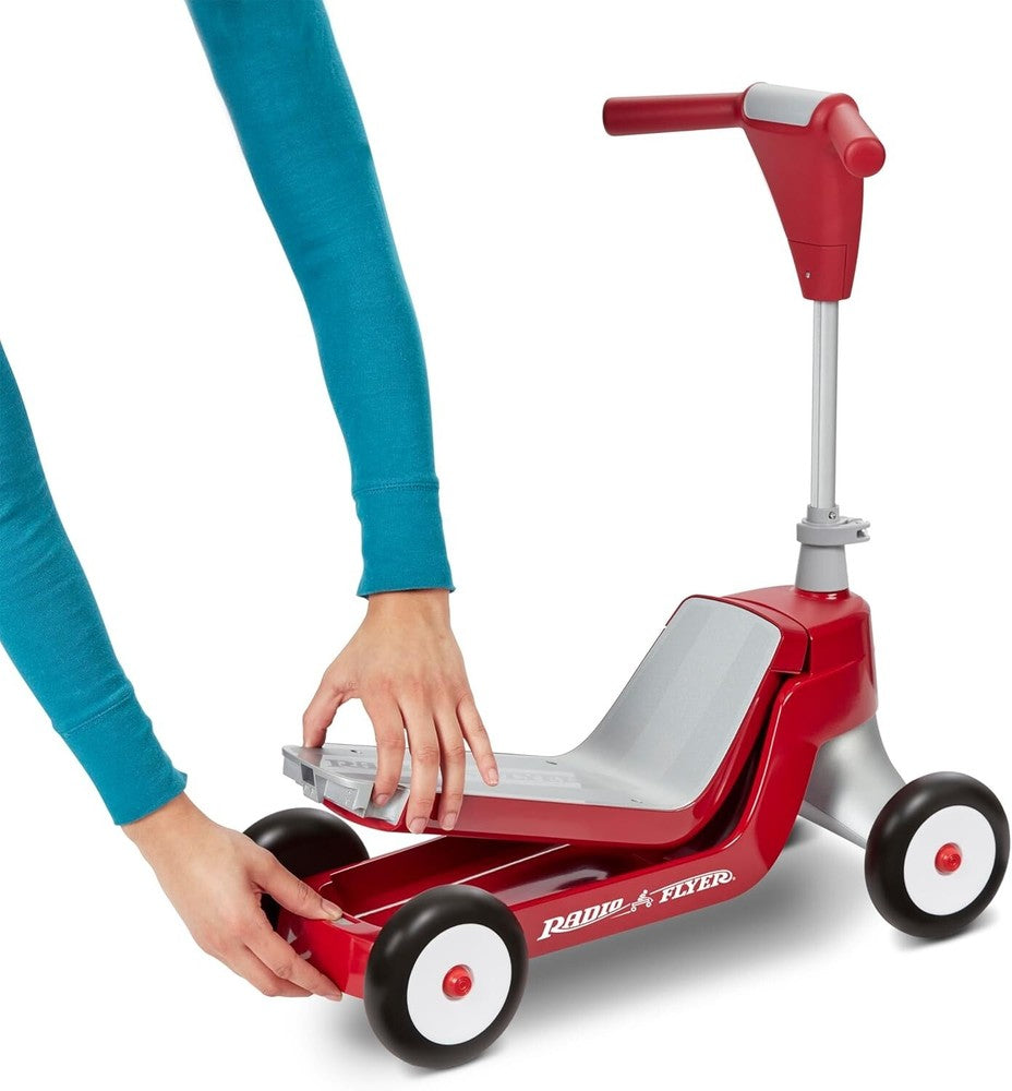 Radio Flyer Scoot 2 Scooter Ride On Red