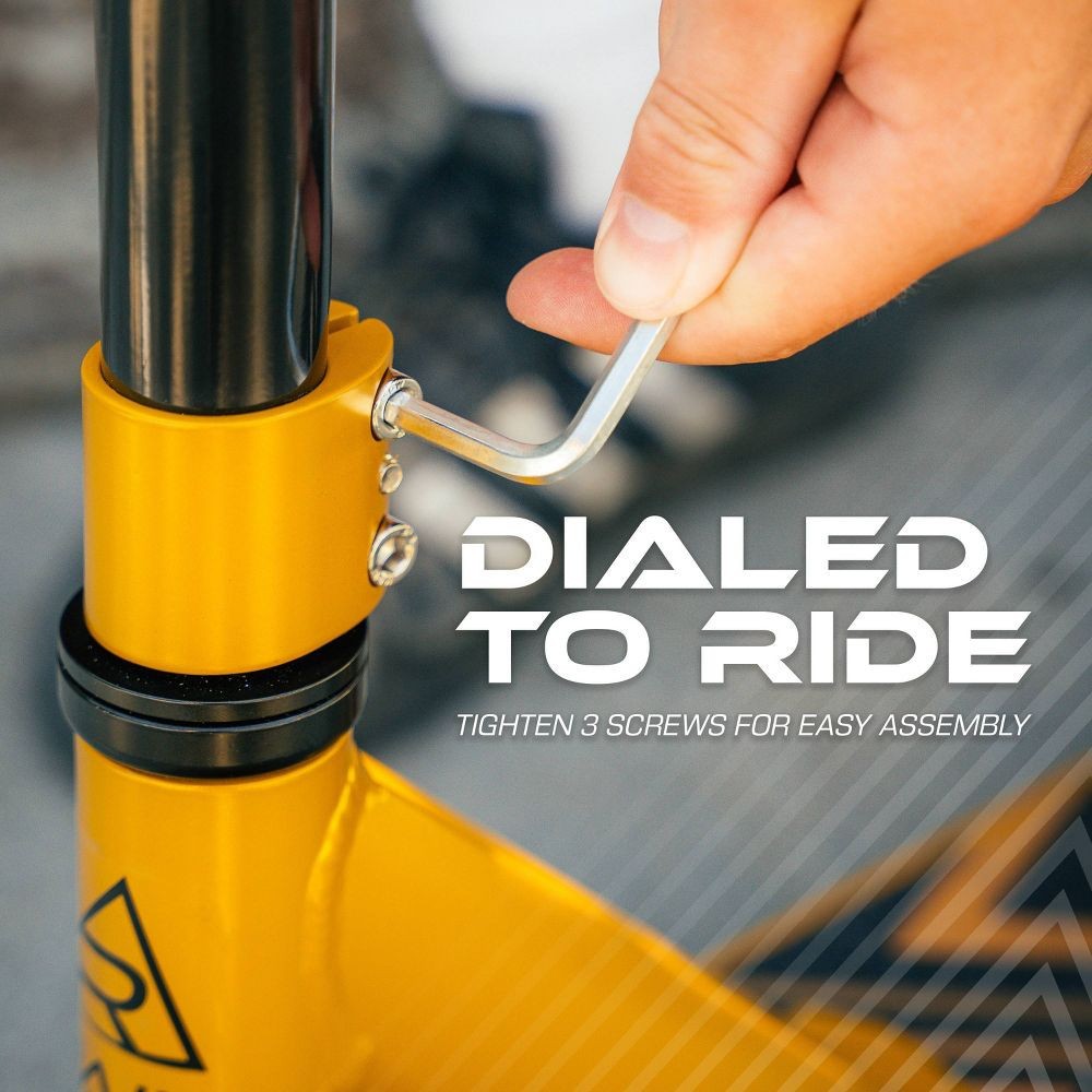 Rail RX Pro Kick Scooter - Gold