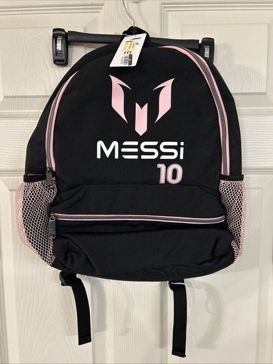 Messi Kids' 16.75" Backpack - Black/Pink